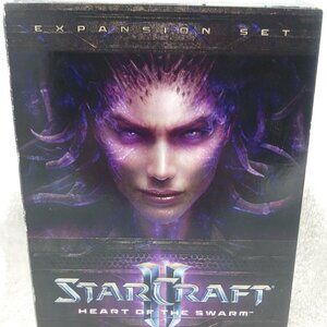 Starcraft II Heart of the Swarm Expansion Pack PC Complete Blizzard 2010